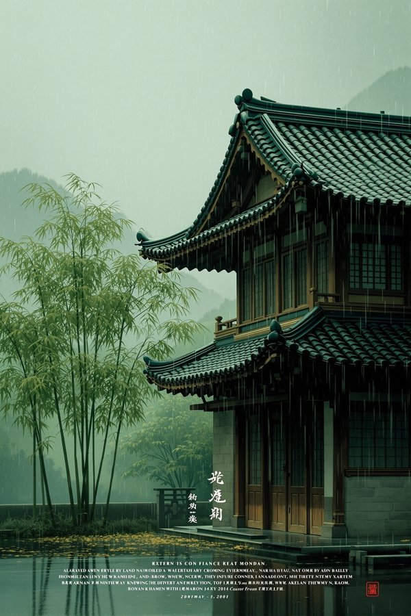 听雨小楼 高清海报 - 亚洲av免费在线观看